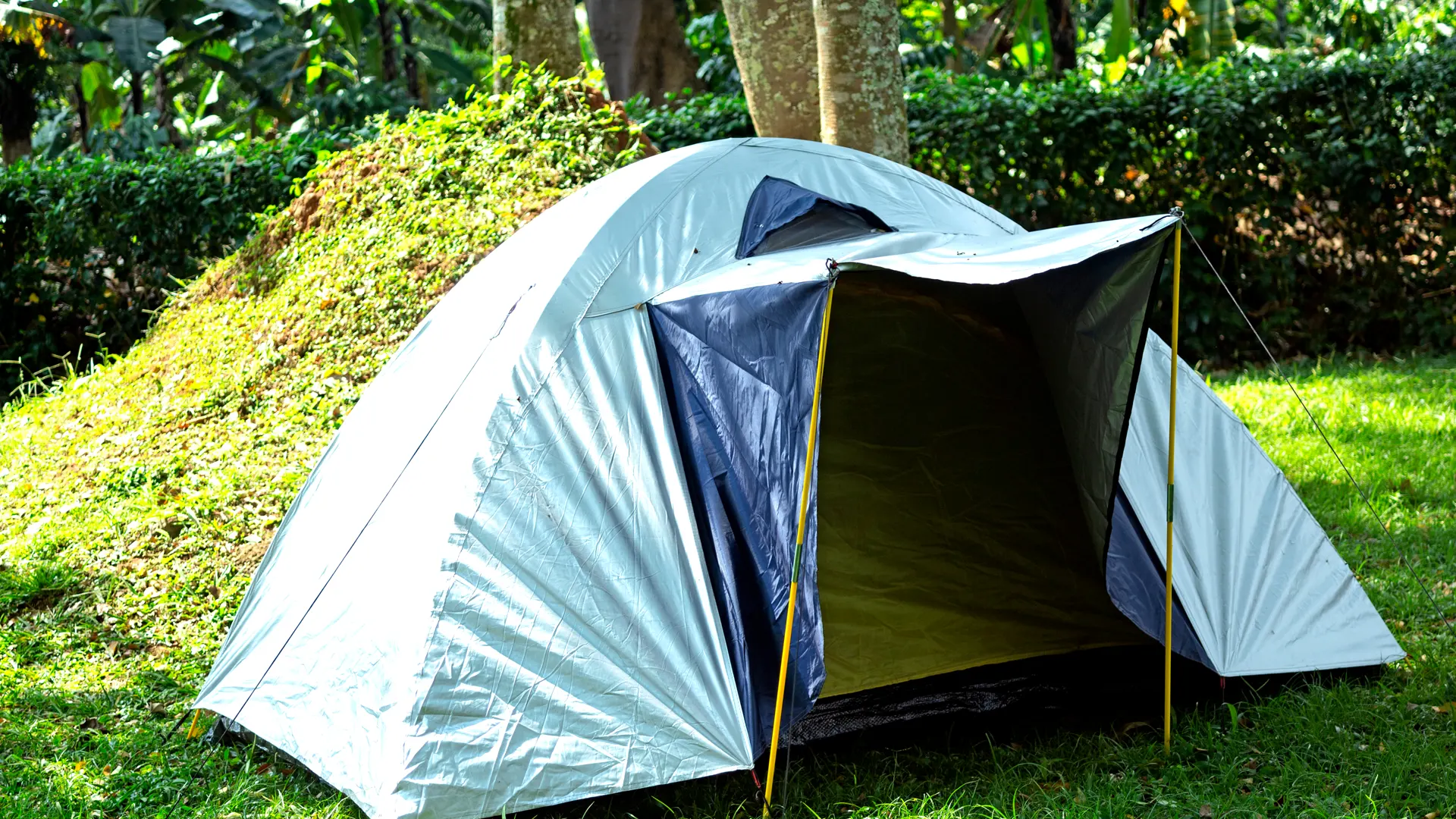 Camping tents hotel beach services Uganda